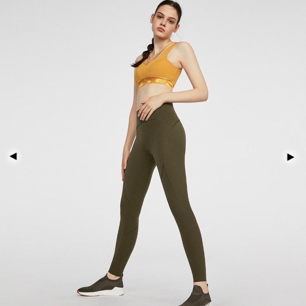 Oysho Ankle Length Compression Legging Grey